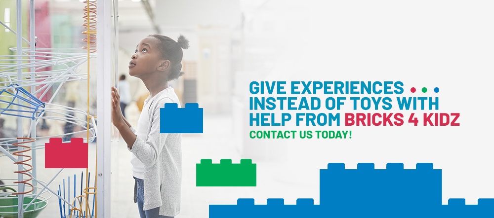 Give Experiences Instead of Toys With Help From Bricks 4 Kidz 